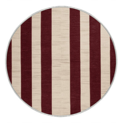 Tapis beige à carreaux lavable à la machine