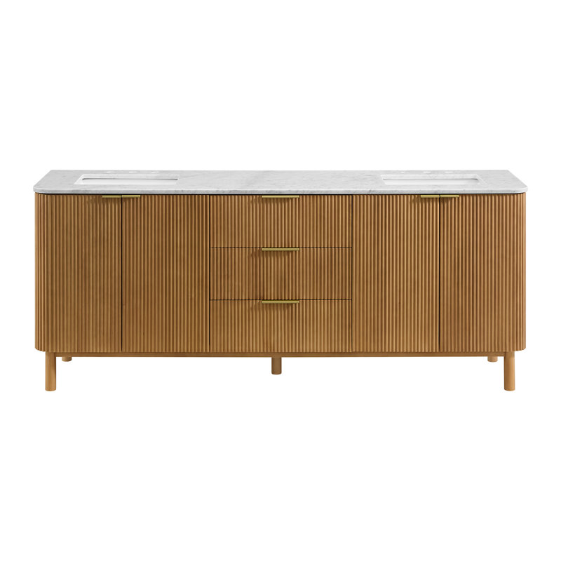 Ensemble de meuble-lavabo double 84 po Nova, 84"