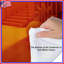Édredon à escalier orange géométrique-126293848