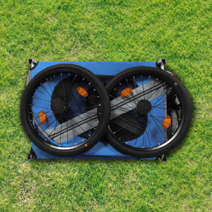 Foldable 2 Wheels Pet Dog Bike Trailer