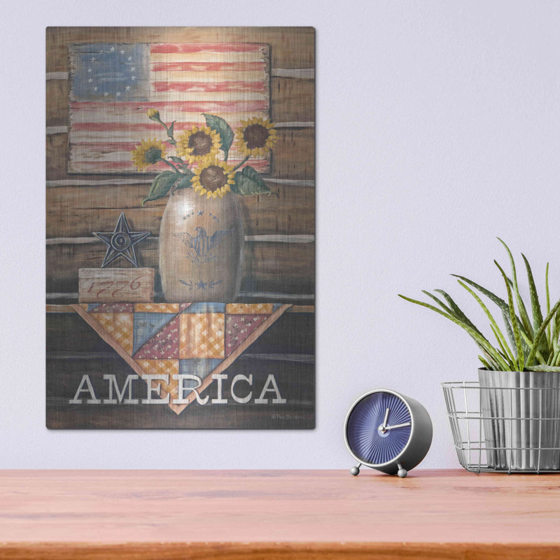 «Rustic America» par Pam Britton, H 16 po x l 12 po