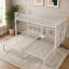 Lit superposé simple au-dessus de simple et simple pour 3 personnes, lit simple superposé au dessus de simple et simple en métal, blanc-1895556840