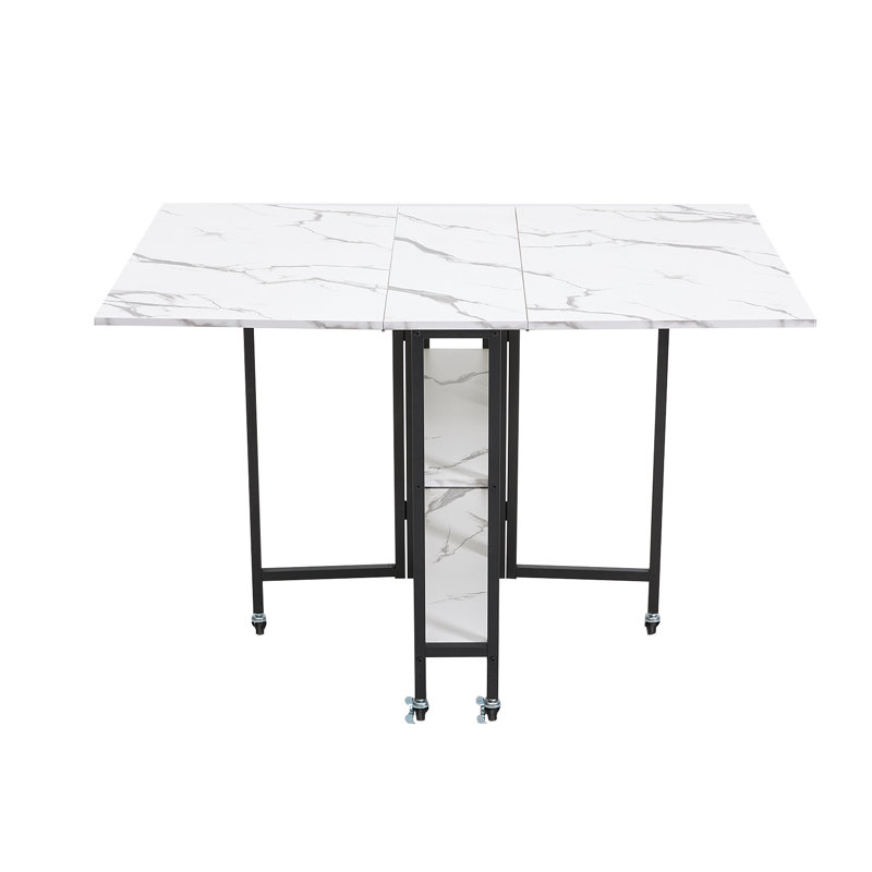 Foldable Rolling Dining Table