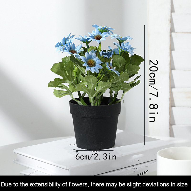 1 PCS de plantes en pot artificielles (mini-plantes artificielles artificielles) pour le salon, la salle de bain, les décorations de tablettes de cuisine, les accessoires de bureau de table basse