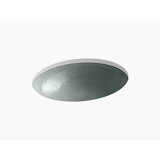 Kohler Whist, Artist Editions Oval Glass Undermount Bathroom Sink