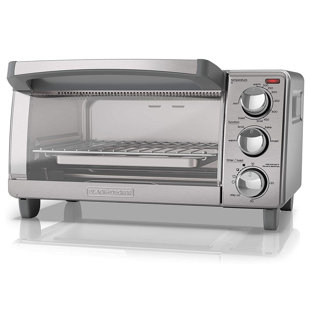 Four grille-pain à convection naturelle 4 tranches en acier inoxydable