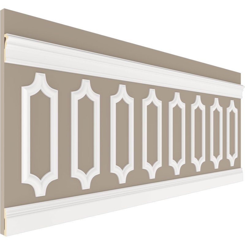 Panneau de lambris H 36 po x l 94 1/2 po x P 1/2 po, H 36 po x l 94 1/2 po x P 1/2 po
