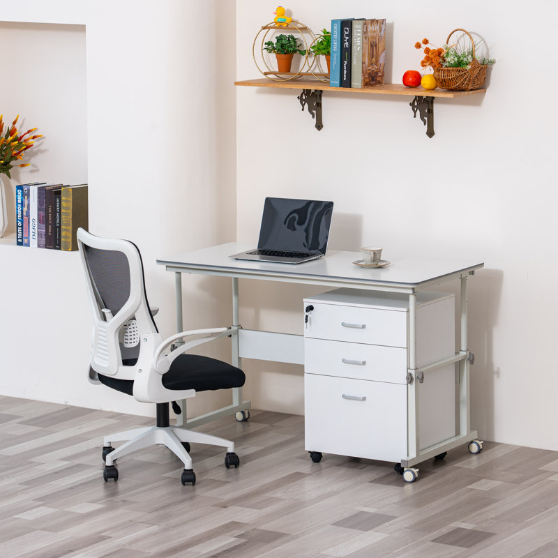 Lusia 18.2'' Wide 3 -Drawer Mobile File Cabinet