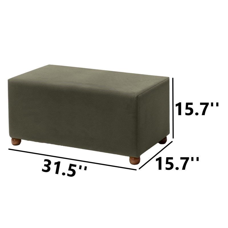 Buzzy Upholstered Ottoman