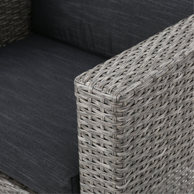 Ensemble 4 pièces PUERTA, Gris, Noir
