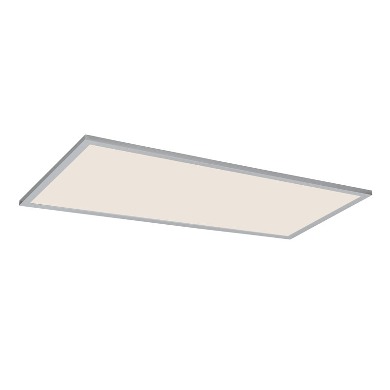 Sky - 5CCT-Flush Mount, 0.75" H x 23.5" W x 48" D, Brushed Aluminum, 50 W