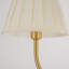 Lustre en tissu 6 lumières à intensité variable blanc Erlandson
