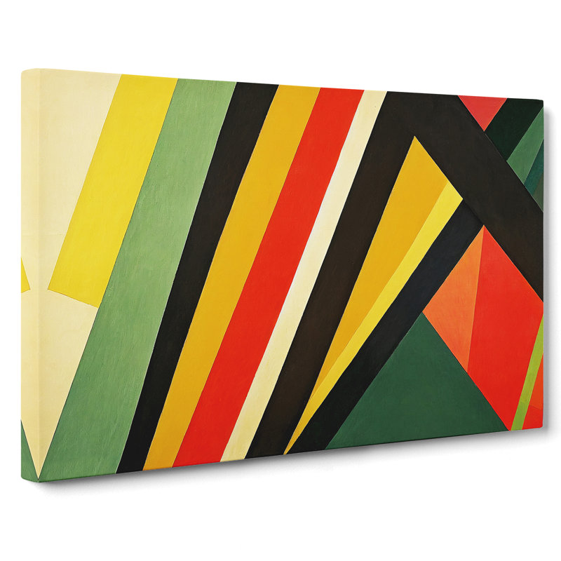 Thrilling Modern Abstract Art - Wrapped Canvas, 50cm H x 76cm W x 3cm D