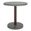 Table d'extérieur Hagan gris foncé