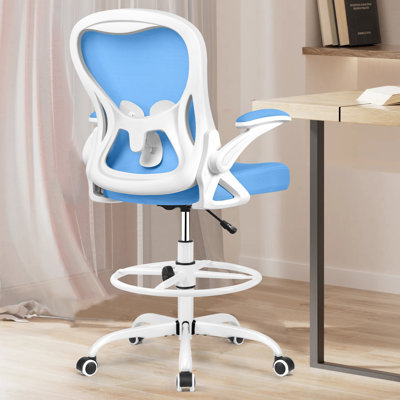 Chaise de dessinateur en filet Kyanna