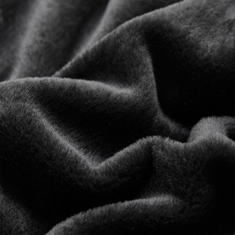 Coma Inducer Softer than Soft Oversized Comforter Set, Black, Queen Comforter + 2 Standard Shams