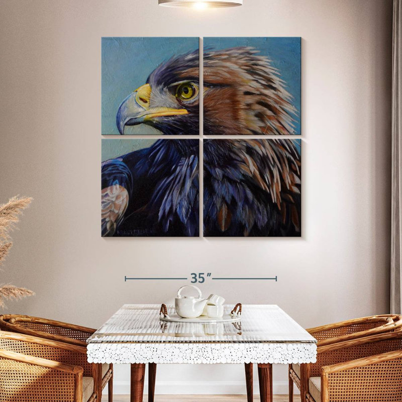 Brampt Golden Eagle, 45" H x 45" W