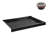 Streamline 48 in. x 36 in. Corner Acrylic Shower Base in Glossy Black, Drain Included-122951171