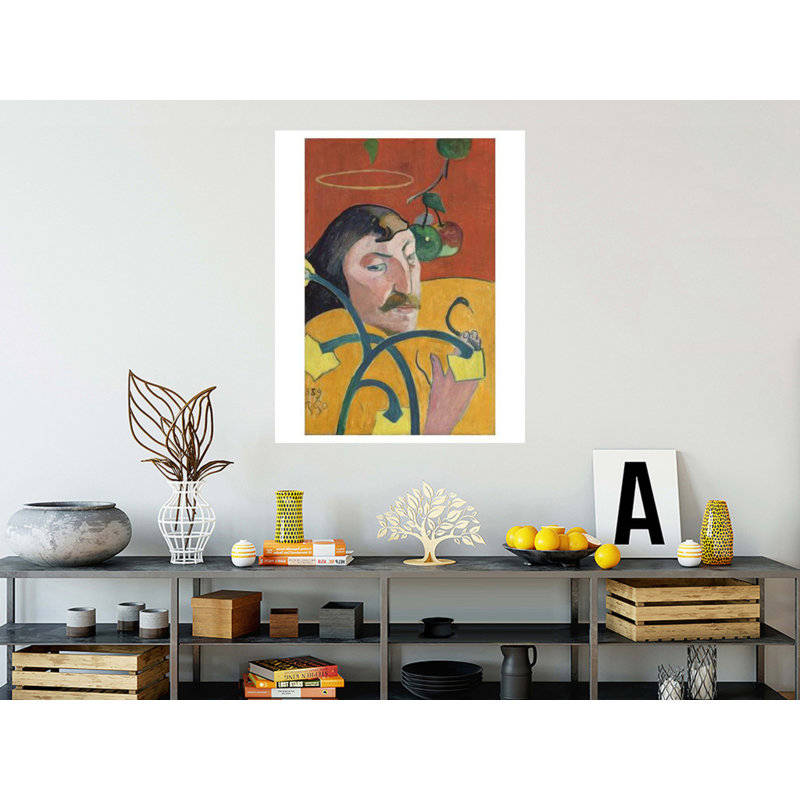 Autoportrait par Paul Gauguin - Estampe numérique, H 40 po x l 32 po
