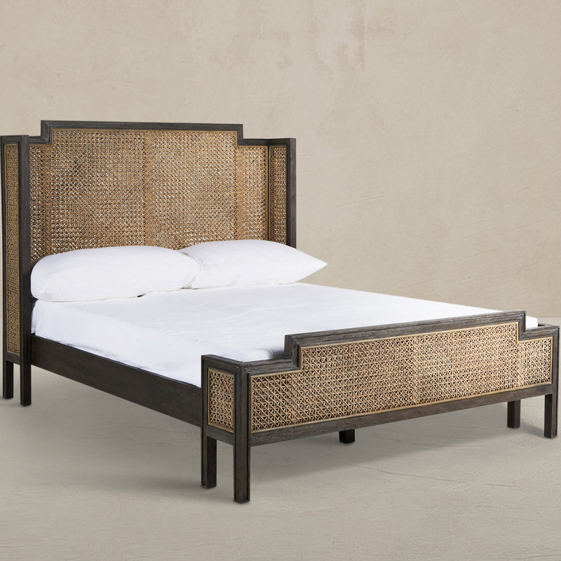 Camille Low Profile Platform Bed, Queen