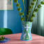 Nina Vase, light blue/green, Height 11.2 in