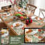 Ensemble de 4 napperons de table en lin moisson moelleuse pour automne