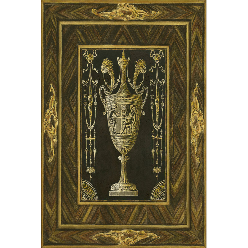 Inlay Study I - Wrapped Canvas Print, 46cm H x 30cm W x 3.8cm D