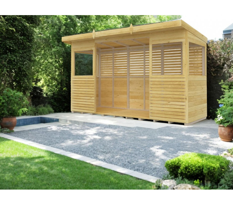 12 x 4 BBQ/Outdoor Kitchen Shelter