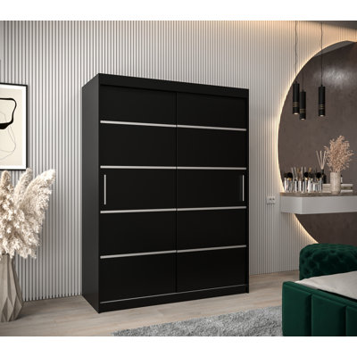 Lurry 2 Door Manufactured Wood Wardrobe