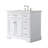 Luken 36" Single Vanity - White
