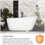 Baignoire 67 po x 31,5 po