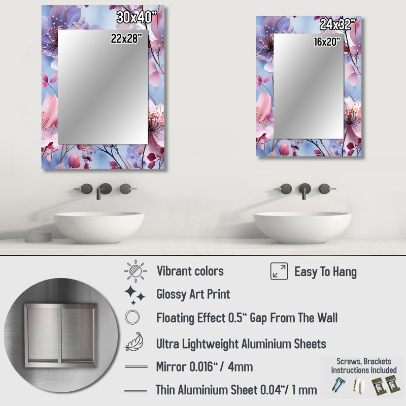 Whittingham - Traditional Rectangular Wall Mirror, 32 po x 24 po