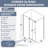 48" W x 34" D x 72" H Semi-Frameless Sliding Shower Enclosure with SGCC Certified 5/16" Clear Tempered Safety Glass-97742115