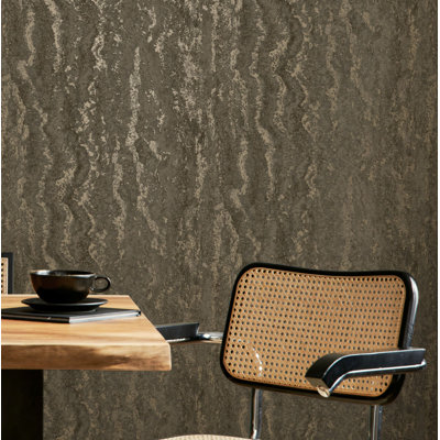 Marble Striation Print Non Woven Non-pasted Textured Wallpaper 57 Sq. Ft.