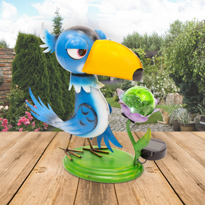 Weather Resistant Metal Animals Garden Accents Accessories