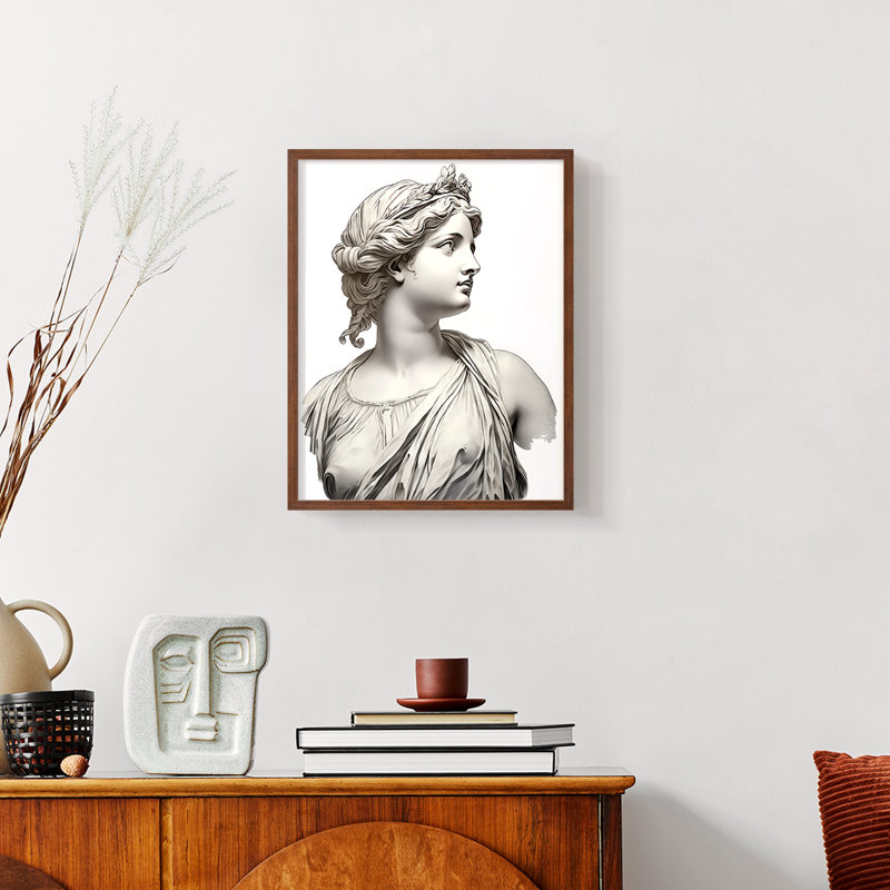WOMEN Series VI - reproduction encadrée de qualité supérieure - prête à être accrochée - aucun clou requis