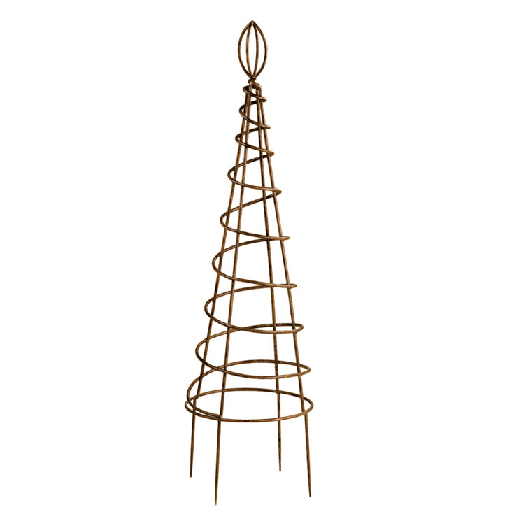 Brandonjames 43'' H x 14'' W Obelisk Trellis