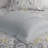 5 Piece Cotton Duvet Cover Set Grey King