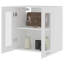 Black Hanging Glass Cabinet 60X31x60 Cm-1533874567