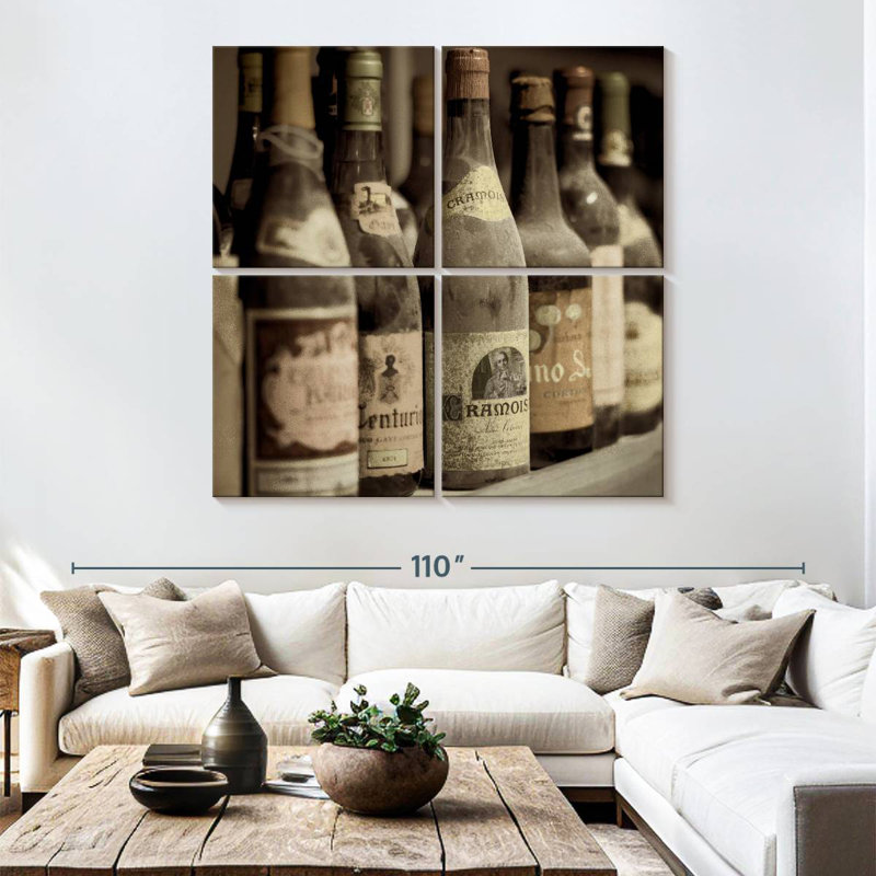 Yarlin Enoteca Cortona, 57" H x 57" W