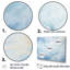 Nuage charme liquide Art V - ensemble d'art mural nuages-131460860-131460861