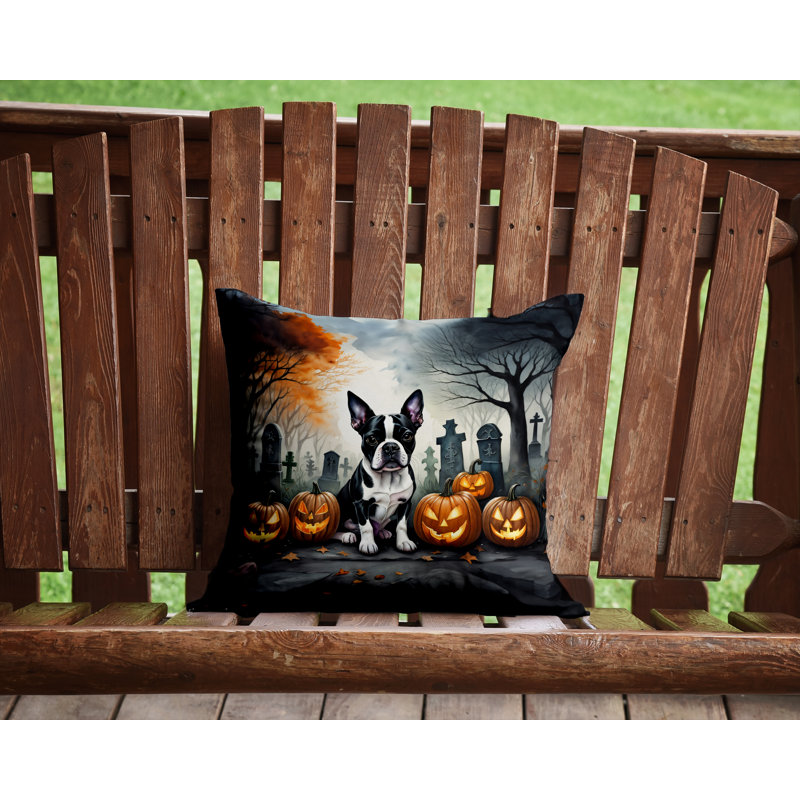  Coussin décoratif intérieur / extérieur en polyester Autre / Sans motif, 14 po x 14 po