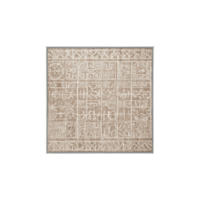 Machine Washable Gray Area Rug