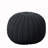 20" Beige Cotton Round Pouf Ottoman-2101330352