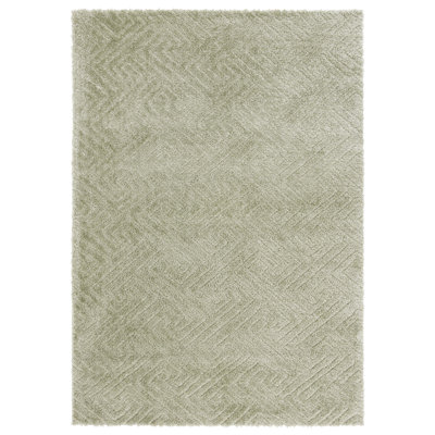 Ninette Shag Performance Geometric Rug