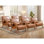 Fauteuil d'appoint Mid-Century de 25,78 po de large Lyon avec coussin supplémentaire (ensemble de 6)