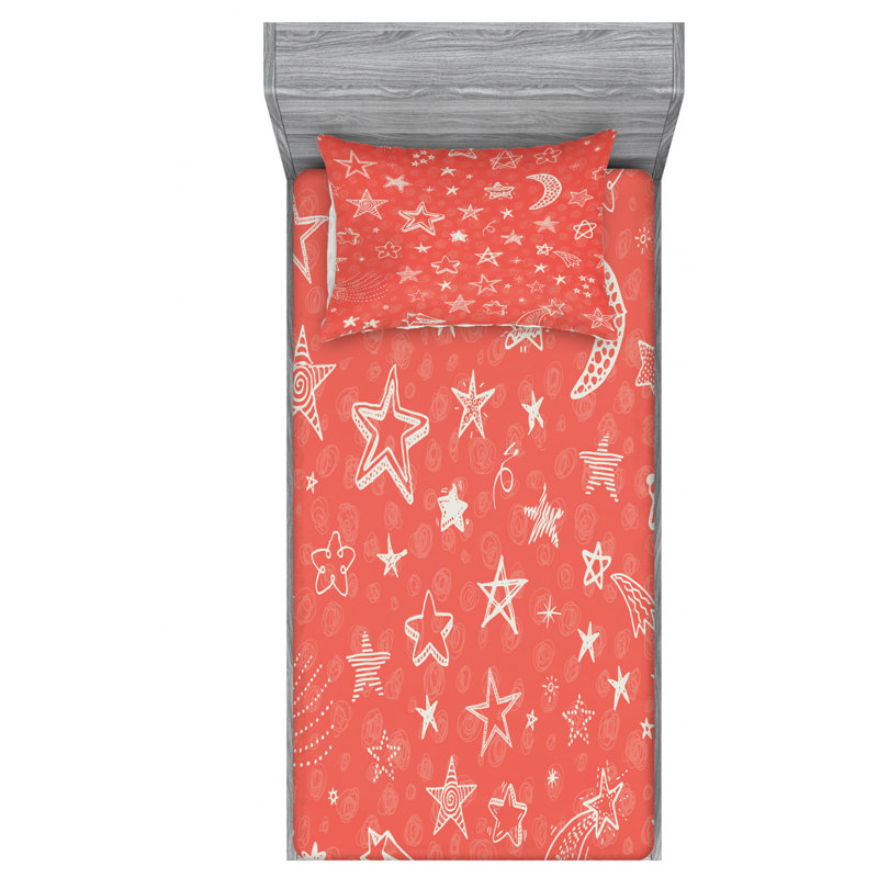 Microfiber Sheet Set, Twin XL Sheet Set with Fitted Sheet
