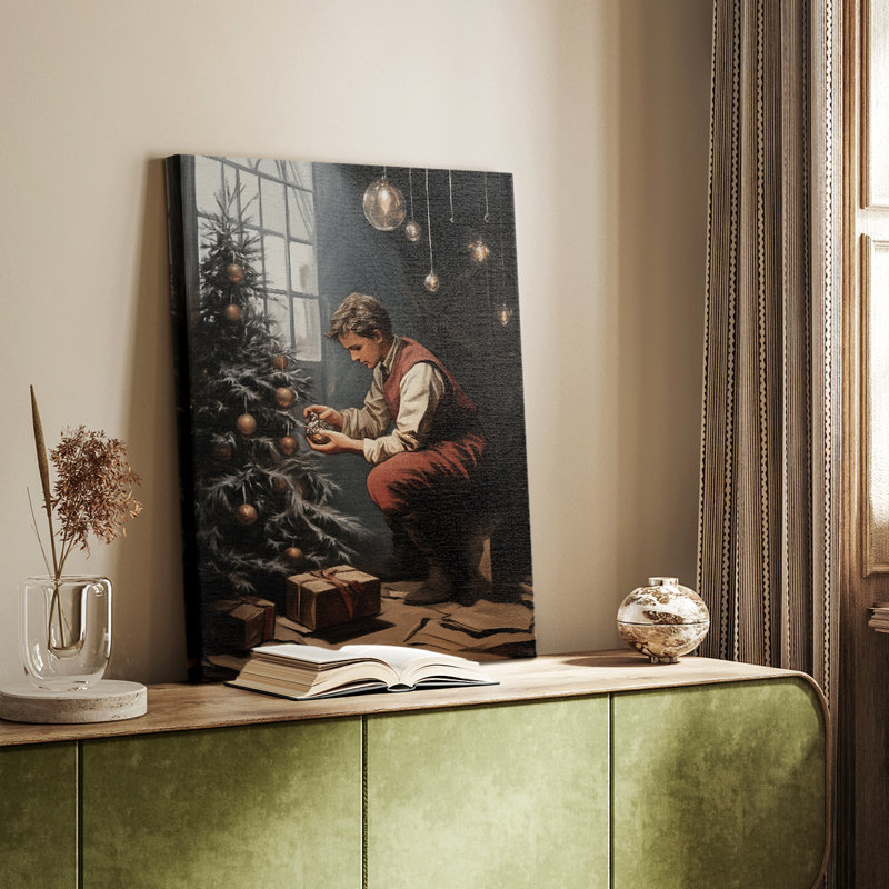 Art des Fêtes de Noël -Série 2-Cccxx - galerie sur mesure, H 18 po x l 12 po