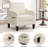 Mid-Century Accent Chairs Featuring Removable Cushions-2075942458