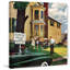 Picking A Puppy by Stevan Dohanos - Wrapped Canvas Painting-111766313